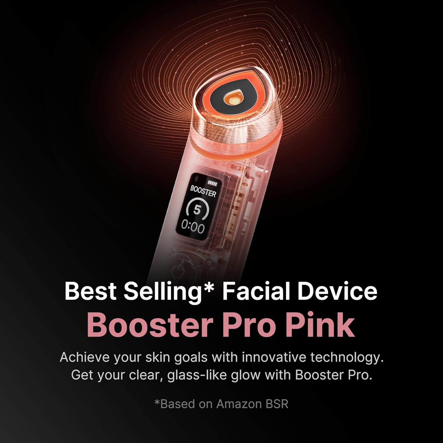 Arth Booster Pro | 6-in-1 Real Glass Glow Beauty Massager
