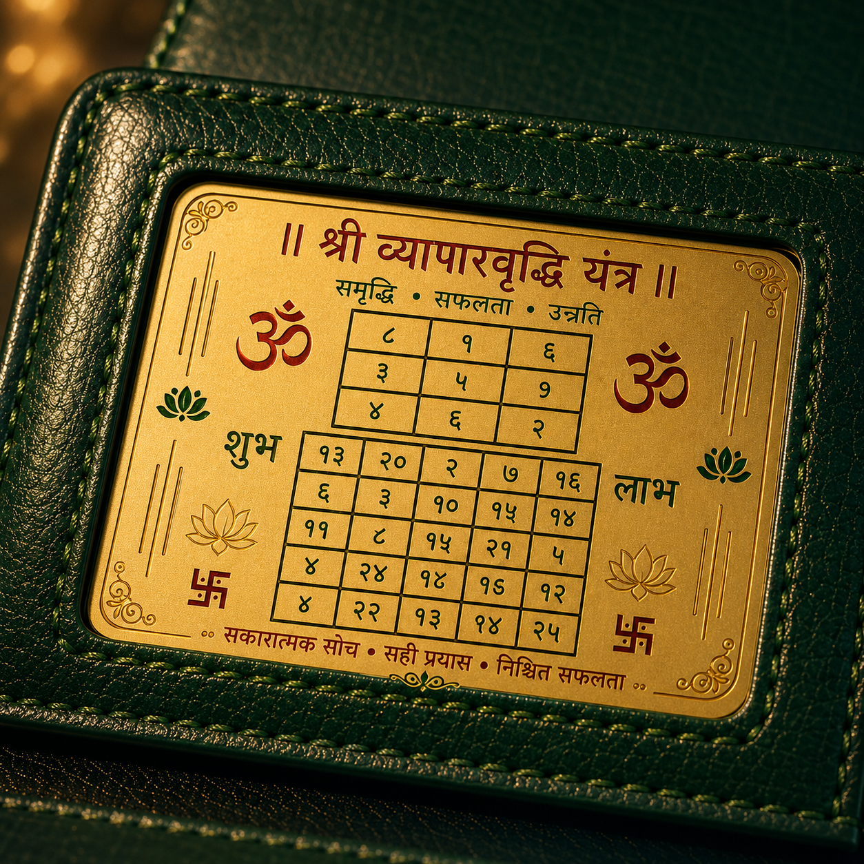 Arth's Mahalakshmi Prosperity Wallet for WOMEN | Vegan Leather